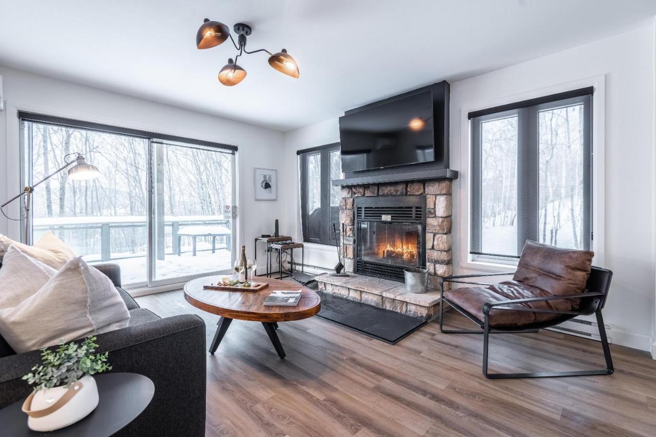 L'Erabliere Tremblant Ski Inout Condo W 2Bdrs Mont-Tremblant Eksteriør billede